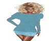 Blue Sweater Lea Skirt