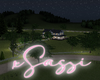 Summer Night Farm Home