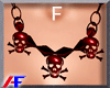AF. Skull R. Necklace F