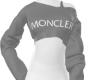MONC * Gray Sweater