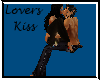 Animated Lovers Kiss