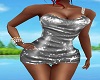 Silver Party Dress