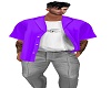 ASL Carl Purple Shirt