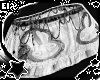 . white bunny skirt