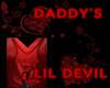 daddy's lil devil shirt