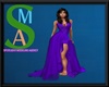 Purple Romantica Dress
