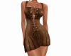 Corset Dress Brown