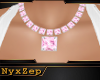 ! PINK NECKLACE