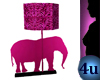 4u Pink Elephant Lamp