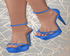 sexy blue high heels