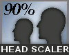 90 % Head Scale -M-