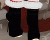 Christmas Black Boots