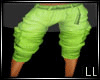 LL  Green Baggy Pants