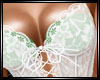Laced Top White/Green