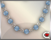 *SC-Pastel Necklace Blue
