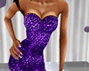 Lia Shining Purple Dress
