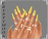 *CM*NAILS - GOLD+RINGS