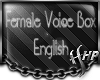 Female Voice | English