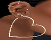 Heart Earrings +Piercing