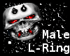 Ruby Skull - M - L Ring