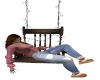hanging chair with poses