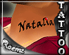 [R] Natalia Neck Tattoo
