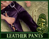 Leather Pants Purple