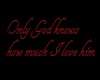 only god knows