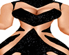 Long Black party dress