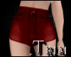 T◘ Red High Waisted
