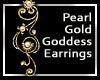 .a Pearl Gold Earrings