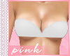 PINK-White Bra