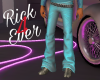 R4E OUTLAW JEANS TEAL R4E OUTLAW JEANS TEAL
