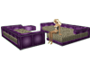 Lavender Couch w/9 poses