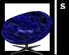 Cuddle Chair Blue Swirl