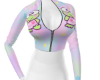 keroppi pastel zip up