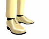 yellow shoes black socks