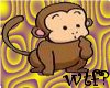 wtf? monkey sticker