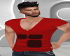 Red v male top