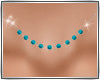 ❣Chain and Pearls|teal