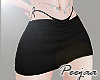 PJ-skirt black RL