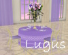 Purple Wed Guest Table