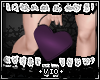 +Vio+ Heart Purse Purple
