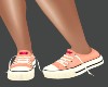 !R! Peach Sneakers