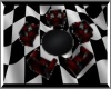 Checkered Chat Circle