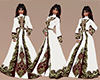 lezginka dress white