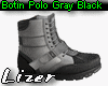 Botin Polo gray Black