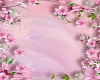 pink floral back drop