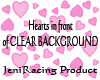 HEARTS CLEAR BACKGROUND