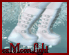 -ML- Qyana White Boots